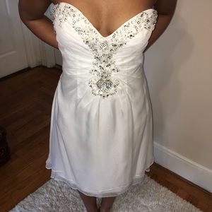 White Prom Dress